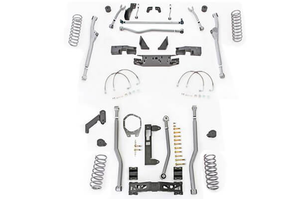 Kit lift 110mm Extreme-Duty Long Arm Rubicon Express - Jeep Wrangler JK 2 usiÂ - imagine 1