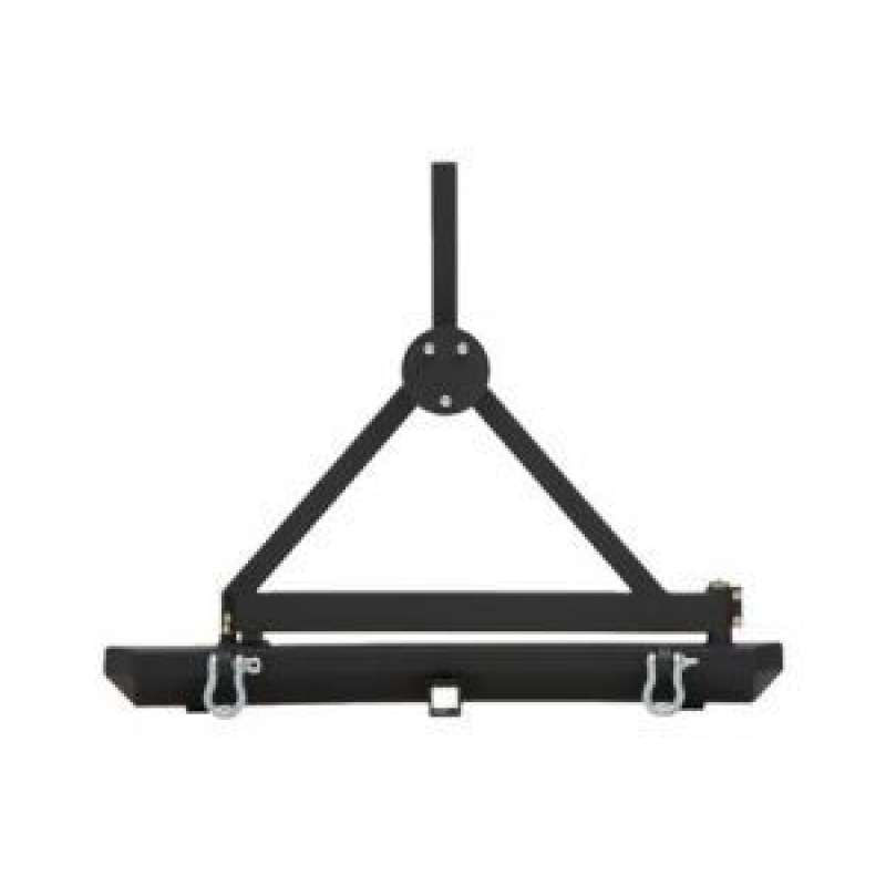 Bara spate cu suport pentru roata de rezerva si ochete - Jeep TJ - Smittybilt - imagine 1