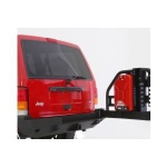 Bara de protectie spate Jeep Cherokee XJ cu suport pentru anvelopa - Smittybilt XRC - imagine 3