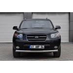 Bara protectie fata Hyundai Santa FE 07-12 - ARP TETRI, Chrome - imagine 3