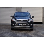 Bara protectie fata Ford Kuga 08-12 ┬á- ARP TETRI, Chrome - imagine 3