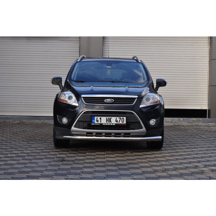 Bara protectie fata Ford Kuga 08-12 ┬á- ARP TETRI, Chrome - imagine 3
