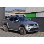 Bara protectie fata Mitsubishi L200 Triton 10-14 - ARP TETRI, Chrome - imagine 4