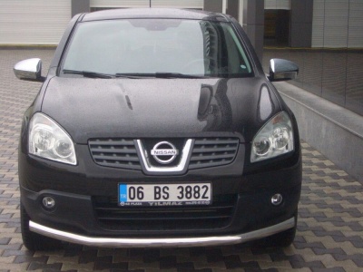 Bara protectie fata Nissan Qashqai DCI 07-13 ┬á- ARP TETRI, Chrome - imagine 4