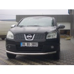 Bara protectie fata Nissan Qashqai DCI 07-13 ┬á- ARP TETRI, Chrome