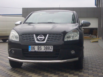 Bara protectie fata Nissan Qashqai DCI 07-13 ┬á- ARP TETRI, Chrome