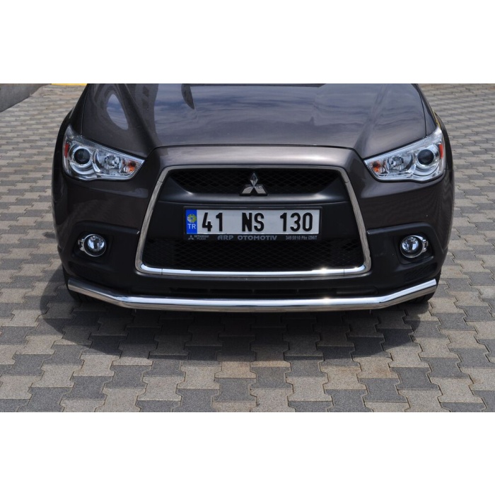 Bara protectie fata Mitsubishi ASX 10-12 ┬á- ARP TETRI, Chrome - imagine 3