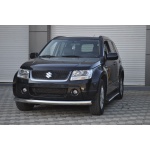 Bara protectie fata Suzuki Grand Vitara 5usi 06-09 - ARP TETRI, Chrome - imagine 4