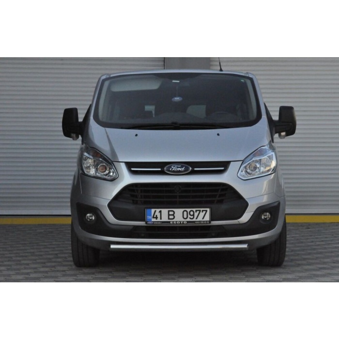 Bara protectie fata Ford Custom LWB - SWB 12-Prezent ┬á- ARP TETRI, Chrome - imagine 6