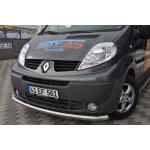 Bara protectie fata Opel Vivaro SWB 04-Prezent ARP TETRI, Chrome - imagine 5
