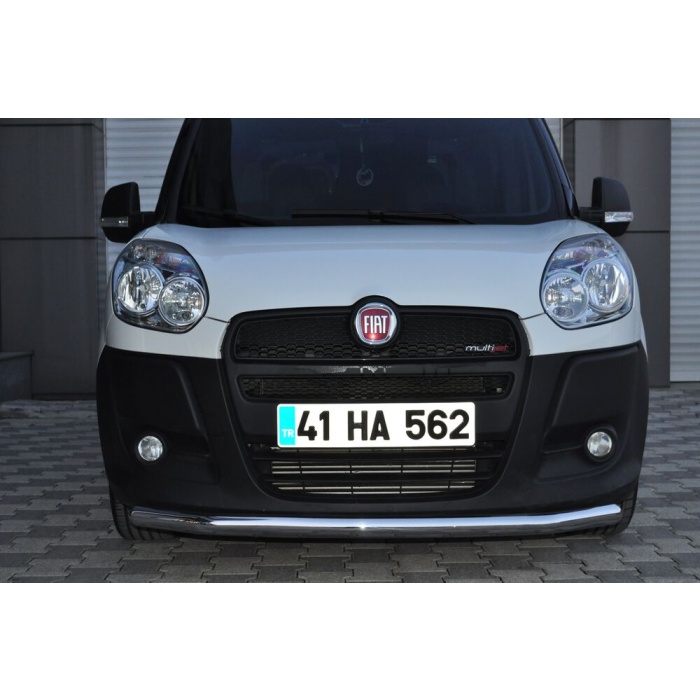 Bara protectie fata Fiat Doblo SWB-LWB 10-Prezent ┬á- ARP TETRI, Chrome - imagine 2