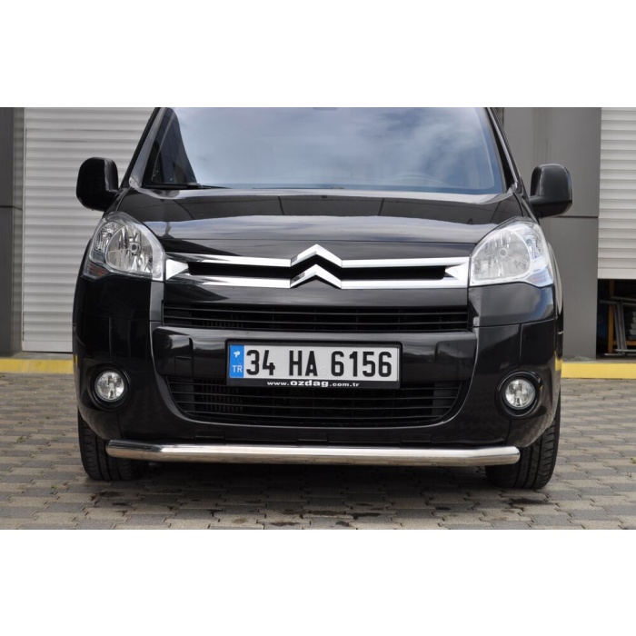 Bara protectie fata Citroen Berlingo 98-07 ┬á- ARP TETRI, Chrome - imagine 3