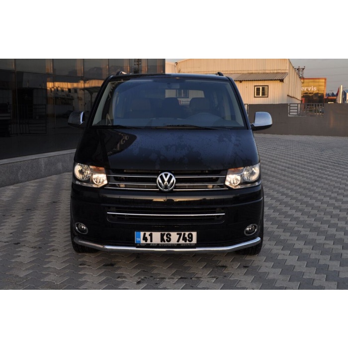 Bara protectie fata Volkswagen T5 SWB 10-15 ┬á- ARP TETRI, Chrome - imagine 4