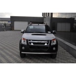 Bara protectie fata Isuzu D-Max 04-11 - ARP TETRI, Chrome - imagine 3