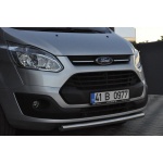 Bara protectie fata Ford Custom LWB - SWB 12-Prezent ┬á- ARP TETRI, Chrome - imagine 3
