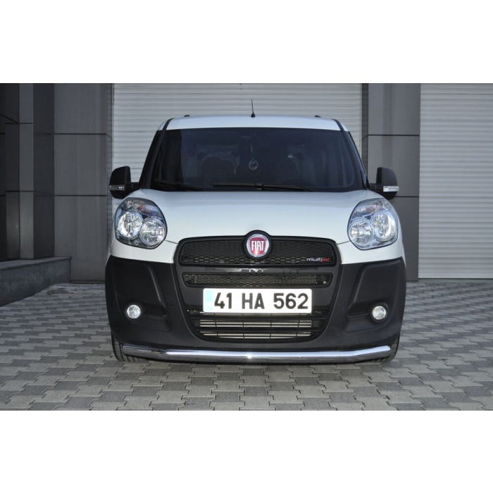 Bara protectie fata Fiat Doblo SWB-LWB 10-Prezent ┬á- ARP TETRI, Chrome - imagine 3