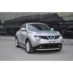 Bara protectie fata Nissan Juke 10-Prezent ┬á- ARP TETRI, Chrome - imagine 4