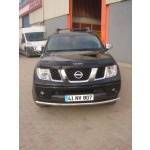 Bara protectie fata Nissan Navara 06-09 - ARP TETRI, Chrome - imagine 5