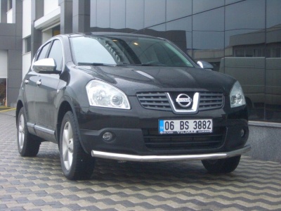 Bara protectie fata Nissan Qashqai DCI 07-13 ┬á- ARP TETRI, Chrome - imagine 3