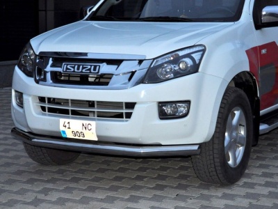 Bara protectie fata Isuzu D-Max 12-Prezent - ARP TETRI, Chrome - imagine 4