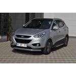 Bara protectie fata Hyundai IX35 10-14 ┬á- ARP TETRI, Chrome - imagine 3