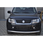 Bara protectie fata Suzuki Grand Vitara 5usi 06-09 - ARP TETRI, Chrome - imagine 3