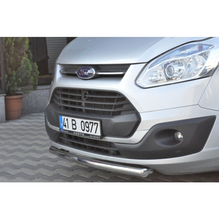 Bara protectie fata Ford Custom LWB - SWB 12-Prezent ┬á- ARP TETRI, Chrome - imagine 2