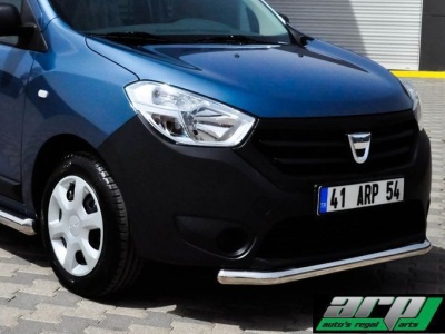 Bara protectie fata Dacia Dokker 13-Prezent ┬á- ARP TETRI, Chrome - imagine 3
