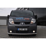Bara protectie fata Renault Trafic LWB 04-Prezent ┬á- ARP TETRI, Chrome - imagine 2