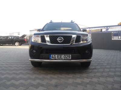 Bara protectie fata Nissan Navara 06-09 - ARP TETRI, Chrome - imagine 4