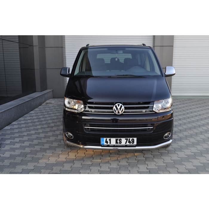 Bara protectie fata Volkswagen T5 SWB 10-15 ┬á- ARP TETRI, Chrome - imagine 9