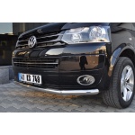 Bara protectie fata Volkswagen T5 SWB 10-15 ┬á- ARP TETRI, Chrome - imagine 6