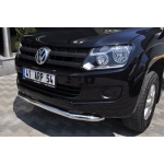 Bara protectie fata Volkswagen Amarok 10-15 - ARP TETRI, Chrome - imagine 5