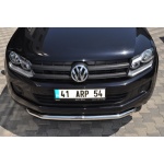 Bara protectie fata Volkswagen Amarok 10-15 - ARP TETRI, Chrome - imagine 8