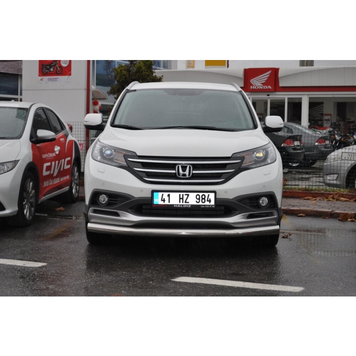 Bara protectie fata Honda CRV 12-14 ┬á- ARP TETRI, Chrome - imagine 3