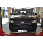 Bara protectie fata Volkswagen T5 LWB SWB 04-09 ┬á- ARP TETRI, Chrome - imagine 2