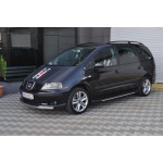 Bara protectie fata Seat Alhambra 06+ ┬á- ARP TETRI, Chrome - imagine 3