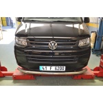 Bara protectie fata Volkswagen T5 LWB SWB 04-09 ┬á- ARP TETRI, Chrome - imagine 5