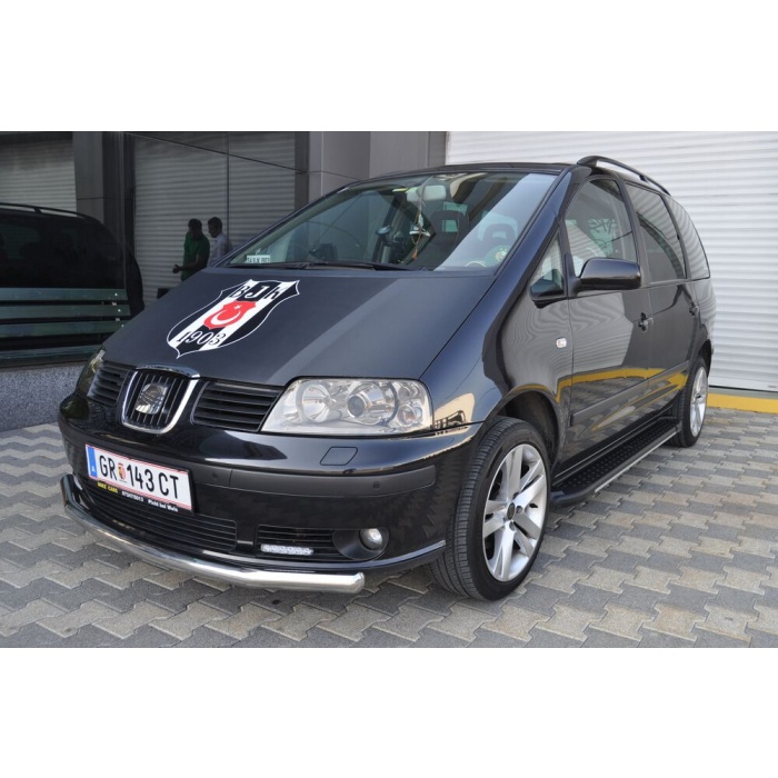 Bara protectie fata Seat Alhambra 06+ ┬á- ARP TETRI, Chrome - imagine 6