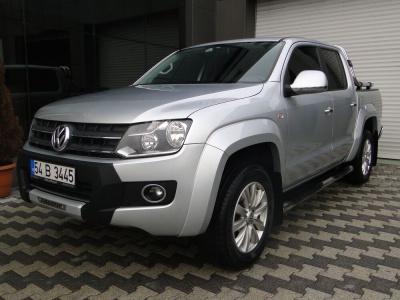 Bara protectie fata Volkswagen Amarok 10-15 - ARP TIGER, Negru - Chrome - imagine 7