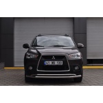 Bara protectie fata Mitsubishi ASX 10-12 ┬á- ARP ARROW, Chrome - imagine 3
