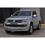 Bara protectie fata Volkswagen Amarok 10-15 - ARP ARROW, Chrome - imagine 5