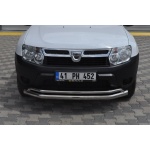 Bara protectie fata Dacia Duster 10-Prezent - ARP ARROW, Chrome - imagine 3