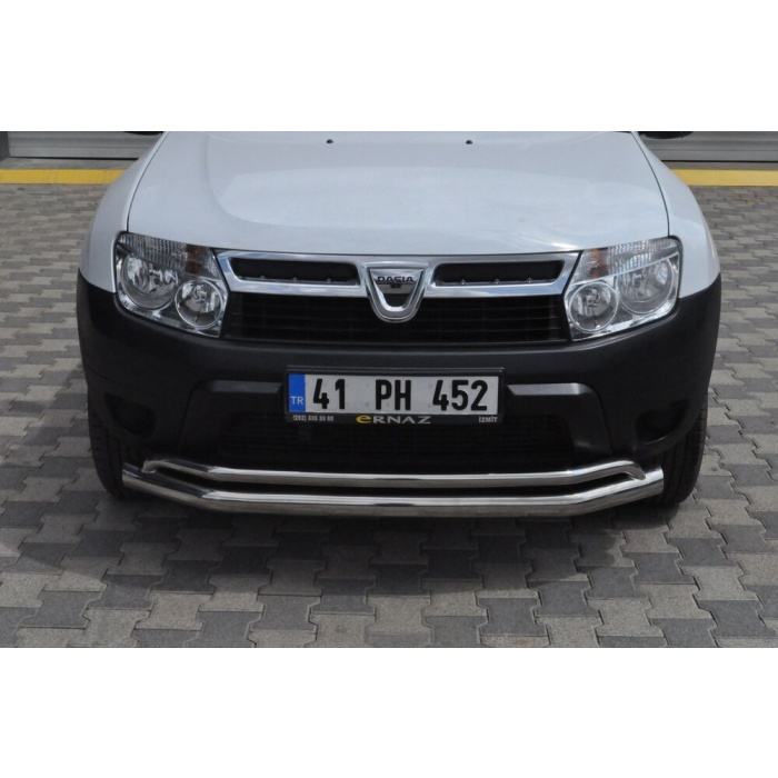 Bara protectie fata Dacia Duster 10-Prezent - ARP ARROW, Chrome - imagine 3