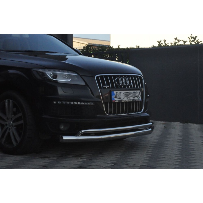 Bara protectie fata Audi Q7 04-14 ARP ARROW, Chrome - imagine 4