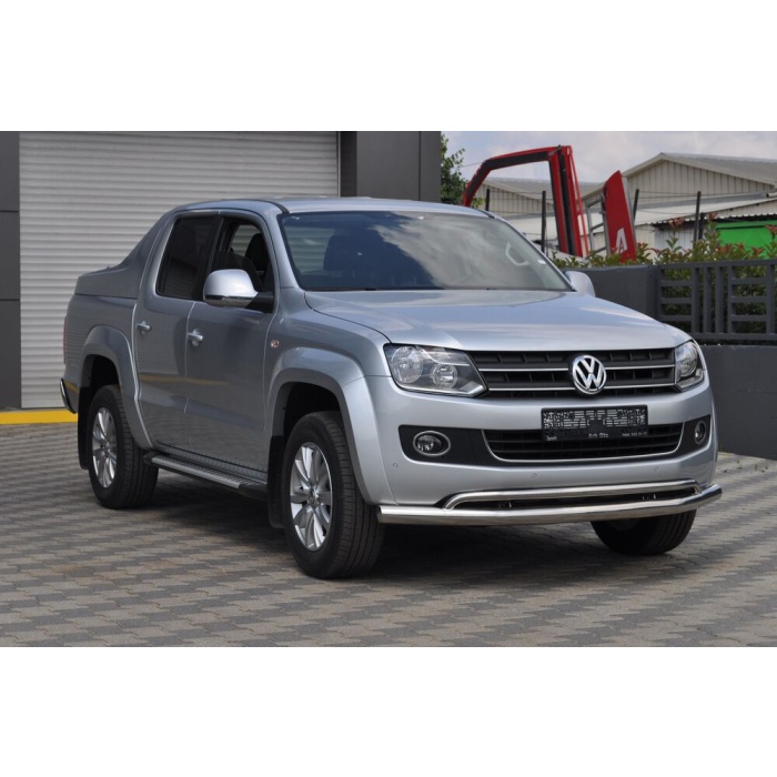 Bara protectie fata Volkswagen Amarok 10-15 - ARP ARROW, Chrome - imagine 2