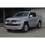 Bara protectie fata Volkswagen Amarok 10-15 - ARP ARROW, Chrome - imagine 6