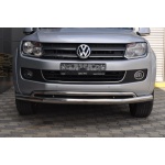 Bara protectie fata Volkswagen Amarok 10-15 - ARP ARROW, Chrome - imagine 4