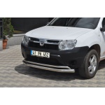 Bara protectie fata Dacia Duster 10-Prezent - ARP ARROW, Chrome - imagine 2