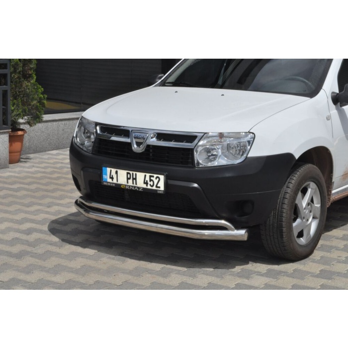 Bara protectie fata Dacia Duster 10-Prezent - ARP ARROW, Chrome - imagine 2